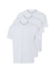 Tommy Hilfiger T-shirt w 3-paku Mężczyźni Bawełna biały, XL. Białe t-shirty męskie Tommy Hilfiger, m, bez wzorów, z bawełny, bez kołnierzyka. Za 209.95 zł.