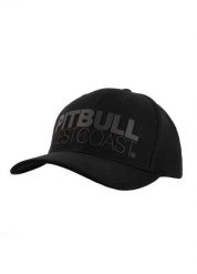 Czapka męska Pitbull Snapback Classic SEASCAPE. Czarne czapki i kapelusze męskie PITBULL, z aplikacjami, z bawełny, klasyczne. Za 129.99 zł.