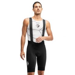 Męskie krótkie spodenki rowerowe Club Atlético Osasuna x Siroko Siroko OS BX. Czarne krótkie spodenki sportowe męskie SIROKO, m, bez wzorów, rowerowe. Za 591.00 zł.