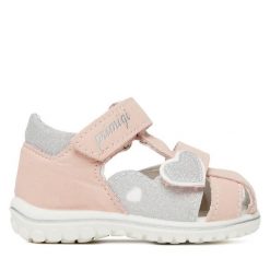 Sandały Primigi. Czerwone sandały dziewczęce Primigi, bez zapięcia. Za 209.99 zł.