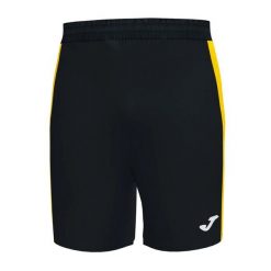 Spodenki do piłki nożnej męskie Joma Maxi. Czarne szorty męskie Joma, m, bez wzorów, z materiału. Za 59.00 zł.