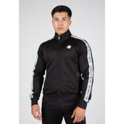 Delaware Kurtka dresowa - Czarny. Czarne bluzy męskie GORILLA WEAR, m, bez wzorów, z dresówki, bez kaptura. Za 319.00 zł.