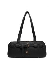Beverly Hills Polo Club Torebka CEO-BHPC-C-003-09 Czarny. Czarne torebki do ręki damskie Beverly Hills Polo Club, bez wzorów, z materiału, bez dodatków. Za 219.99 zł.