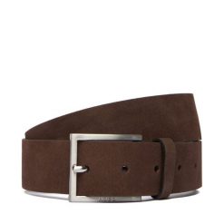 Pasek Męski HUGO. Brązowe paski damskie Hugo, bez wzorów. Za 229.99 zł.