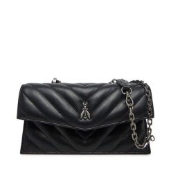 Torebka Patrizia Pepe. Czarne torebki do ręki damskie Patrizia Pepe, bez wzorów, klasyczne, bez dodatków. Za 919.99 zł.