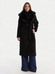 Artigli Płaszcz przejściowy ACCP002929 Czarny Regular Fit. Czarne płaszcze damskie Artigli, bez wzorów, z syntetyku, bez kaptura. Za 799.99 zł.