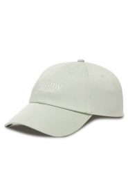 Tommy Jeans Czapka z daszkiem Script AW0AW17815 Zielony. Zielone rękawiczki damskie Tommy Jeans, bez wzorów, z bawełny. Za 129.99 zł.