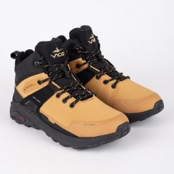 Vico Brązowe wysokie buty męskie trekkingowe. Brązowe trekkingi męskie . Za 227.37 zł.