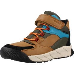 Buty GEOX J FLEXYPER PRO BOY Brązowy. Brązowe trekkingi męskie Geox, trekkingowe. Za 268.99 zł.