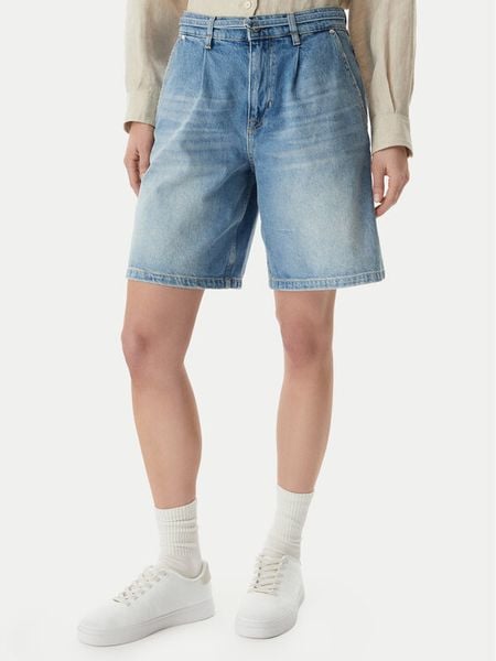 JOOP! Jeans Szorty jeansowe Eike 30102876 Niebieski. Niebieskie szorty damskie JOOP! Jeans, bez wzorów, z jeansu. Za 679.99 zł.