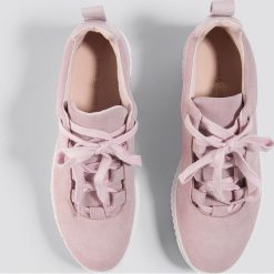 Samsoe & Samsoe Buty sportowe Val - Pink. Różowe obuwie sportowe damskie Samsøe & Samsøe, ze skóry. Za 607.95 zł.