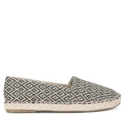 Espadryle Jenny Fairy. Szare espadryle damskie Jenny Fairy, bez wzorów, bez obcasa, bez zapięcia. Za 62.99 zł.