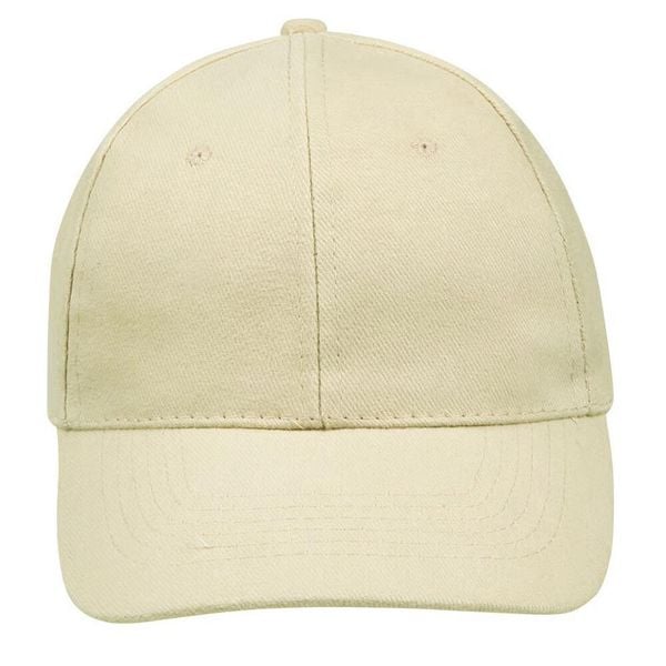 Czapka Z Daszkiem Buffalo 6 Panel. Brązowe czapki i kapelusze damskie SOL'S, bez wzorów. Za 29.99 zł.