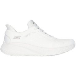 Adidasy Skechers Bobs Squad Chaos - C, Kobiety. Białe obuwie sportowe damskie Skechers, bez wzorów, trekkingowe. Za 490.00 zł.