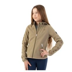 Dziewczęca kurtka jeździecka zapinana na zamek BR Equitation Eevolv Softshell Ka. Niebieskie kurtki i płaszcze dla dziewczynek BR, bez wzorów, z materiału, bez kaptura. Za 306.50 zł.