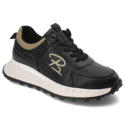 Czarne Sneakersy Artiker Stylowe Obuwie Damskie. Czarne półbuty damskie Artiker, bez wzorów, z materiału, eleganckie, bez obcasa, bez zapięcia. Za 229.00 zł.