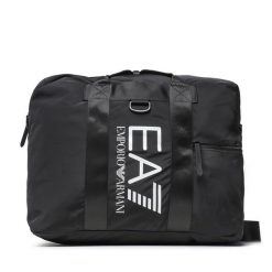 Torba EA7 Emporio Armani. Czarne torby sportowe męskie EA7 Emporio Armani, bez wzorów, małe. Za 519.99 zł.