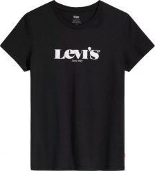 Levi`s Levi's The Perfect Tee 173691250 czarne XS. Czarne t-shirty damskie s, bez wzorów, bez kołnierzyka. Za 111.40 zł.