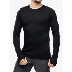 Bluza termoaktywna męska Houdini Desoli Light Crew. Niebieskie bluzy męskie Houdini, m, bez wzorów, bez kaptura, narciarskie. Za 366.99 zł.