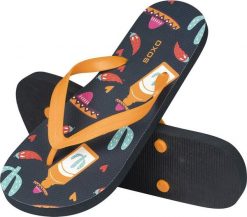 Soxo Japonki Plażowe Comfort Unisex SOXO | Wesołe Teqila & Mexico | Idealne na Plażę Wakacje i na Basen 4243. Klapki damskie Soxo, bez wzorów, wakacyjne, bez obcasa. Za 49.99 zł.