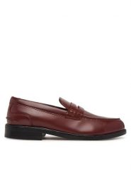 Clarks Mokasyny CraftJames Lo 26183358 Bordowy. Czerwone mokasyny męskie Clarks, ze skóry. Za 489.99 zł.