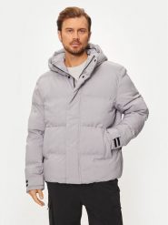 4F Kurtka zimowa 4FWAW24TDJAM479 Szary Loose Fit. Szare kurtki męskie 4f, na zimę, m, bez wzorów, z syntetyku, bez kaptura. Za 349.99 zł.