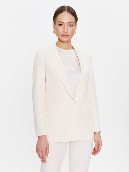Marella Marynarka Cordova 2330411231 Écru Regular Fit. Żakiety damskie Marella, bez wzorów, z syntetyku. Za 699.99 zł.