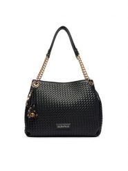 Valentino Torebka Gea VBS9UC02 Czarny. Czarne torebki do ręki damskie Valentino, bez wzorów, ze skóry, bez dodatków. Za 819.99 zł.