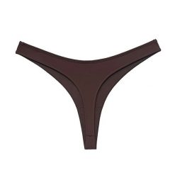 Stringi elastyczne casual damskie Pieralda. Niebieskie stringi damskie Intica, s, bez wzorów, z materiału. Za 69.00 zł.