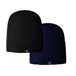 Zestaw 2 czapek zimowych HATY - niebieska/czarna. Czarne czapki i kapelusze damskie ELPLAYER, bez wzorów. Za 43.00 zł.