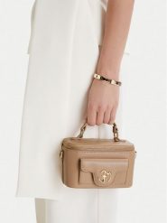Eva Minge Torebka EO-AMY-LDA8633 Beżowy. Brązowe torebki do ręki damskie Eva Minge, bez wzorów, z materiału, bez dodatków. Za 199.99 zł.