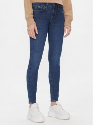 Pepe Jeans Jeansy PL204583 Granatowy Skinny Fit. Niebieskie jeansy damskie Pepe Jeans. Za 289.99 zł.