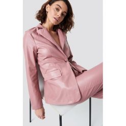 NA-KD Trend Marynarka PU - Pink. Różowe żakiety damskie NA-KD Trend. Za 364.95 zł.
