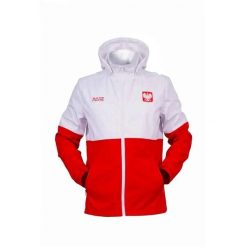 Kurtka softshell PROS SPORT Polska męska. Białe kurtki męskie Pros, m, bez wzorów, z dzianiny. Za 299.00 zł.