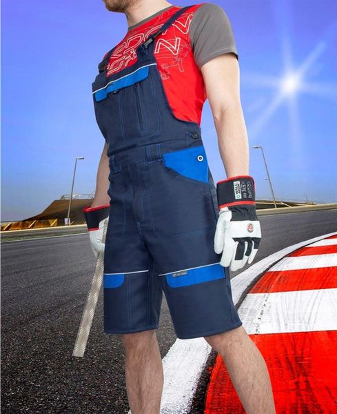 Ardon ARDON COOL TREND - męskie spodenki robocze ogrodniczki, długość nad kolana, tył dwie kieszenie, boczne wielofunkcyjne na nogawkach, dodatki odbl. Szorty męskie Ardon, m, bez wzorów, z bawełny. Za 92.00 zł.