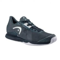 Buty do tenisa męskie HEAD Sprint Pro 3.5 Clay. Zielone buty sportowe męskie Head, z materiału, bez zapięcia, do biegania. Za 622.00 zł.