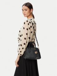 MICHAEL Michael Kors Torebka 30T6GX4S2L Czarny. Czarne torebki do ręki damskie MICHAEL Michael Kors, bez wzorów, ze skóry, bez dodatków. Za 1,329.00 zł.