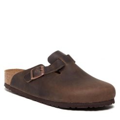 Klapki Birkenstock. Brązowe klapki męskie Birkenstock. Za 649.99 zł.