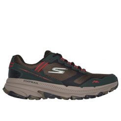 Buty trailowe Skechers Go Run Trail Altitude 2.0. Zielone buty sportowe męskie Skechers, bez zapięcia, do biegania. W wyprzedaży za 308.00 zł.