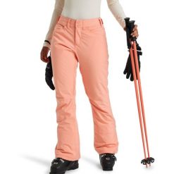 Spodnie snowboardowe damskie ROXY Backyard. Czerwone spodnie materiałowe damskie Roxy, bez wzorów, narciarskie. W wyprzedaży za 470.70 zł.