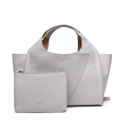 Torebka Gianni Chiarini. Szare torebki do ręki damskie Gianni Chiarini, bez wzorów, klasyczne, bez dodatków. Za 809.99 zł.