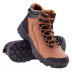 Buty Hi-Tec Renar Mid M 92800555275 brązowe. Brązowe trekkingi męskie . Za 294.04 zł.