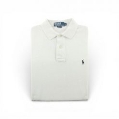 Second life - Męskie polo z krótkim rękawem - Stan bardzo dobry. Białe koszulki polo męskie Ralph Lauren, m, bez wzorów, bez kołnierzyka, bez ramiączek, na golfa. Za 127.76 zł.