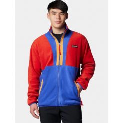 Bluza Polarowa Męska Columbia Backbowl II. Czerwone bluzy męskie Columbia, m, bez wzorów, z polaru, bez kaptura. Za 339.00 zł.