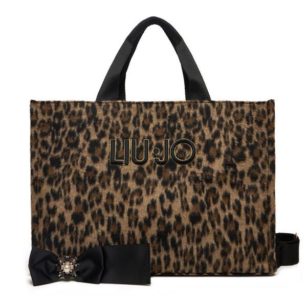 Torebka Liu Jo. Brązowe torebki do ręki damskie Liu Jo, bez wzorów, klasyczne, bez dodatków. Za 539.99 zł.