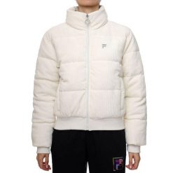Damska kurtka puchowa Fila Corleone. Białe kurtki damskie Fila, m, bez wzorów, z bawełny, bez kaptura. Za 376.00 zł.