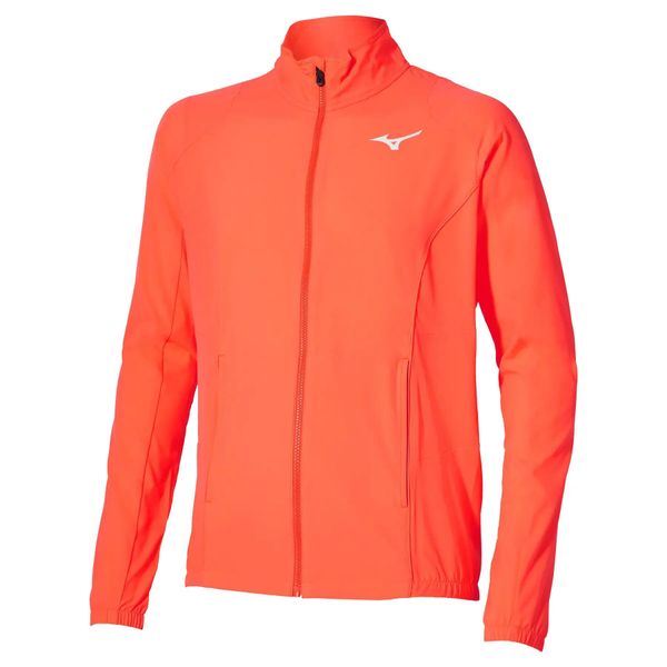 Kurtka z dresu Mizuno Frontier Shadow. Brązowe kurtki sportowe męskie Mizuno, s, bez wzorów, z dresówki, na fitness i siłownię. Za 366.70 zł.
