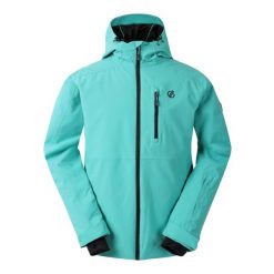 Kurtka Narciarska Męska Eagle III. Niebieskie kurtki snowboardowe męskie Dare 2b, m, bez wzorów, z materiału, długie, z kapturem, narciarskie. Za 249.99 zł.