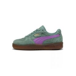 Trenerzy damscy Puma Palermo Moda Xtra Gum. Zielone obuwie sportowe damskie Puma, bez wzorów, trekkingowe. W wyprzedaży za 267.00 zł.