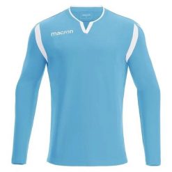 Koszulka treningowa Macron toliman. Białe koszulki sportowe męskie Macron, bez wzorów, bez kołnierzyka, bez ramiączek, do piłki nożnej. Za 216.50 zł.